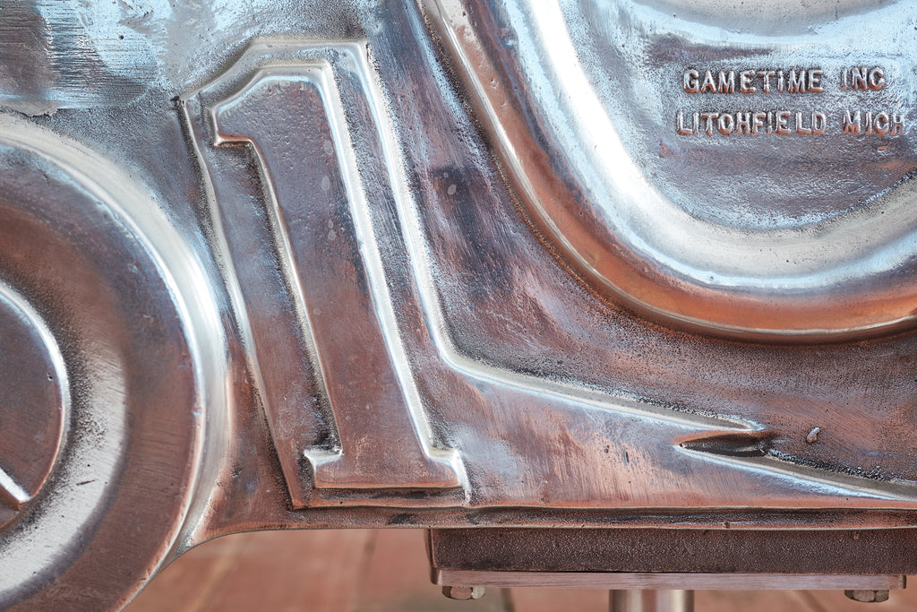 Aluminum Motorcycle and Car Playground Sculptures