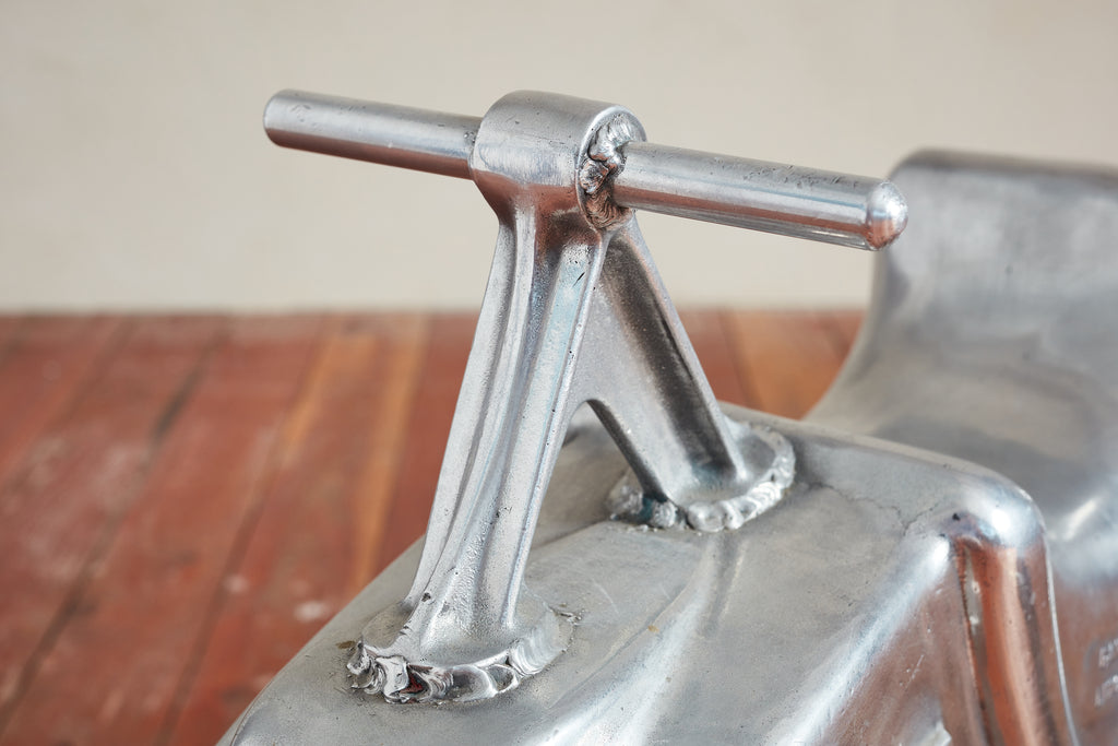 Aluminum Motorcycle and Car Playground Sculptures