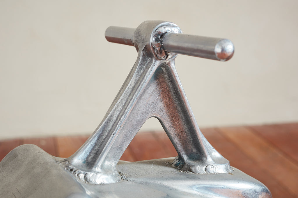 Aluminum Motorcycle and Car Playground Sculptures