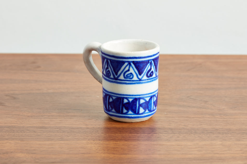 Spanish Ceramic Pitcher and Mug Set