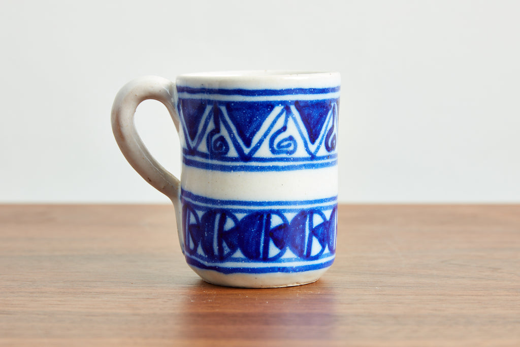 Spanish Ceramic Pitcher and Mug Set