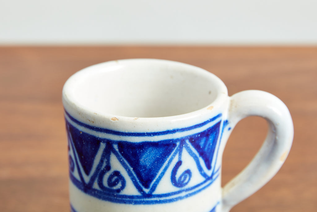 Talavera Clay Pitcher Set - 6 Cups