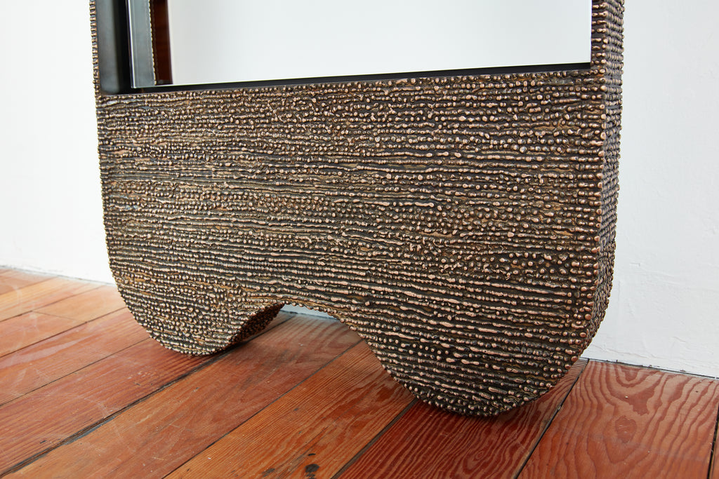 Standing Molten Mirror by William Emmerson