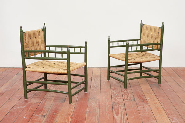 Audoux Minet Attributed Chairs