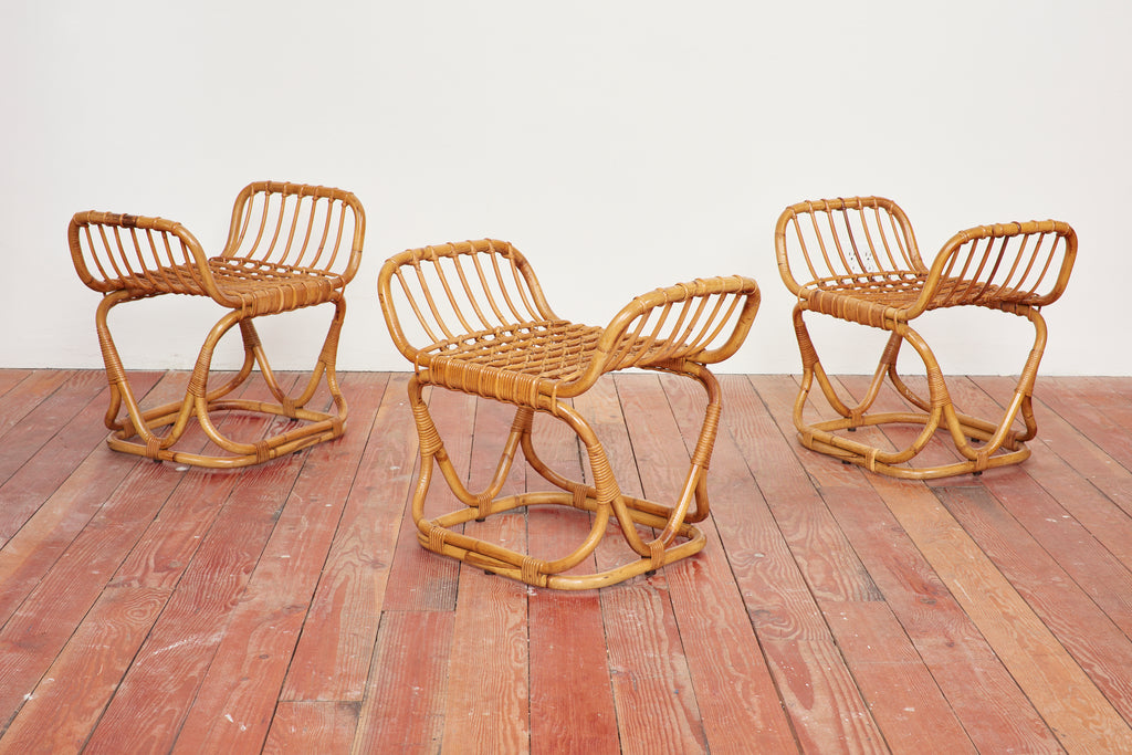Italian Bamboo Stool