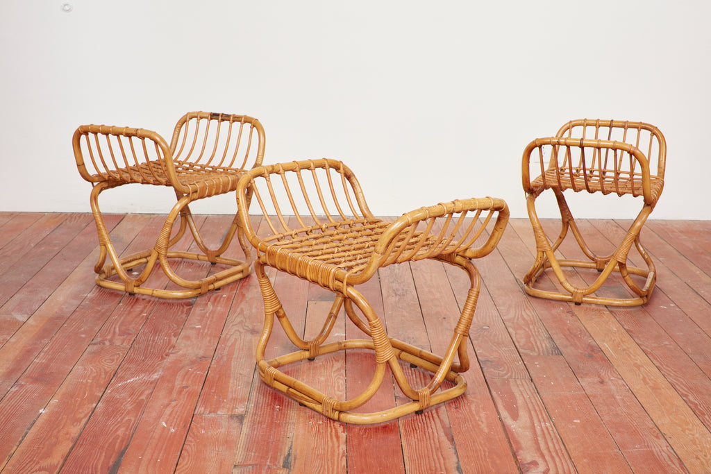 Italian Bamboo Stool