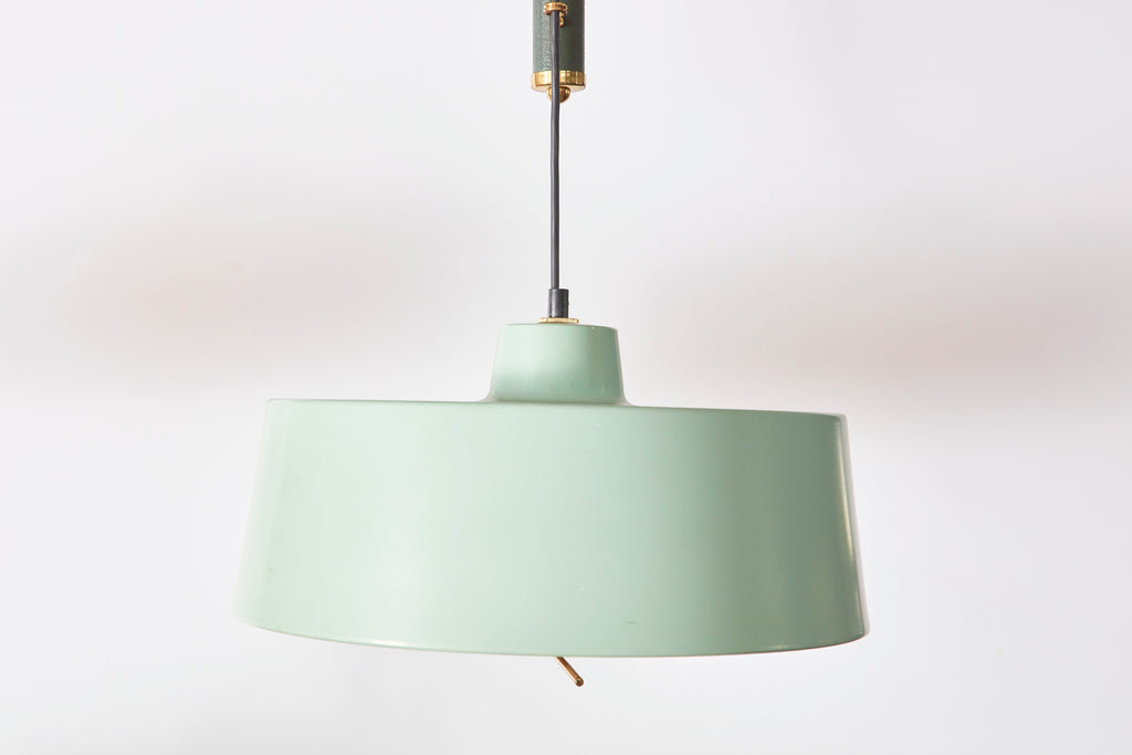 Italian Enameled Counterbalance Pendant