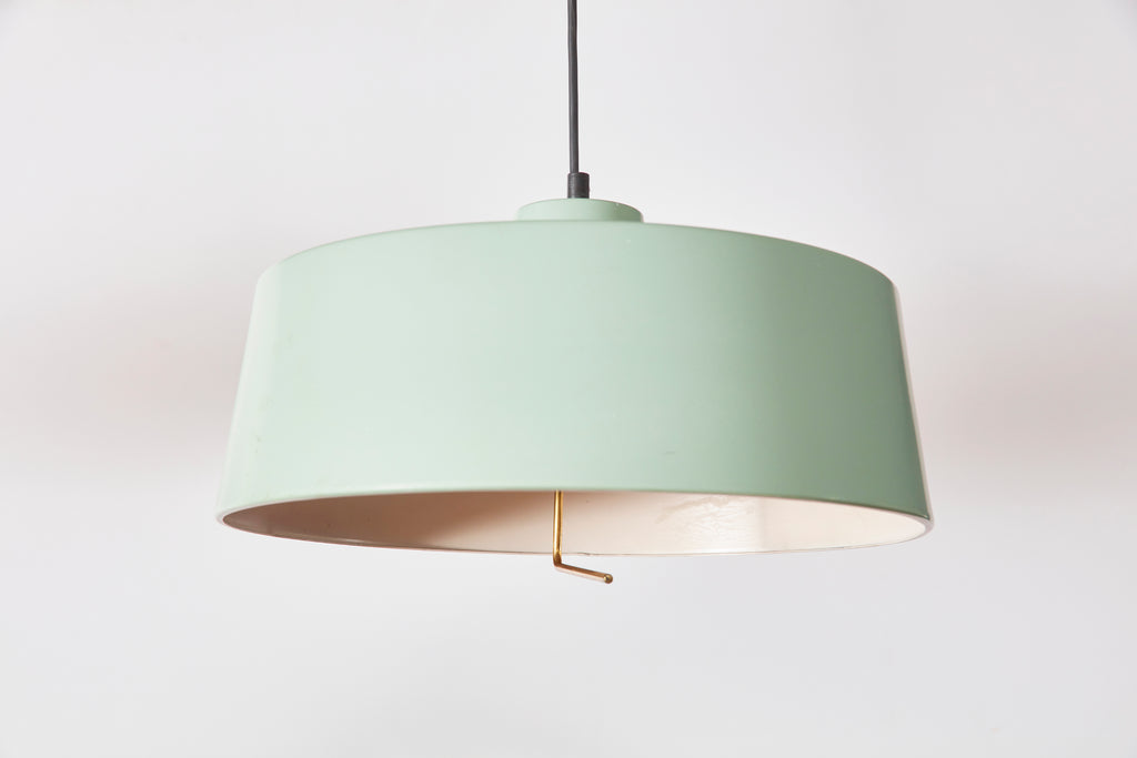 Italian Enameled Counterbalance Pendant