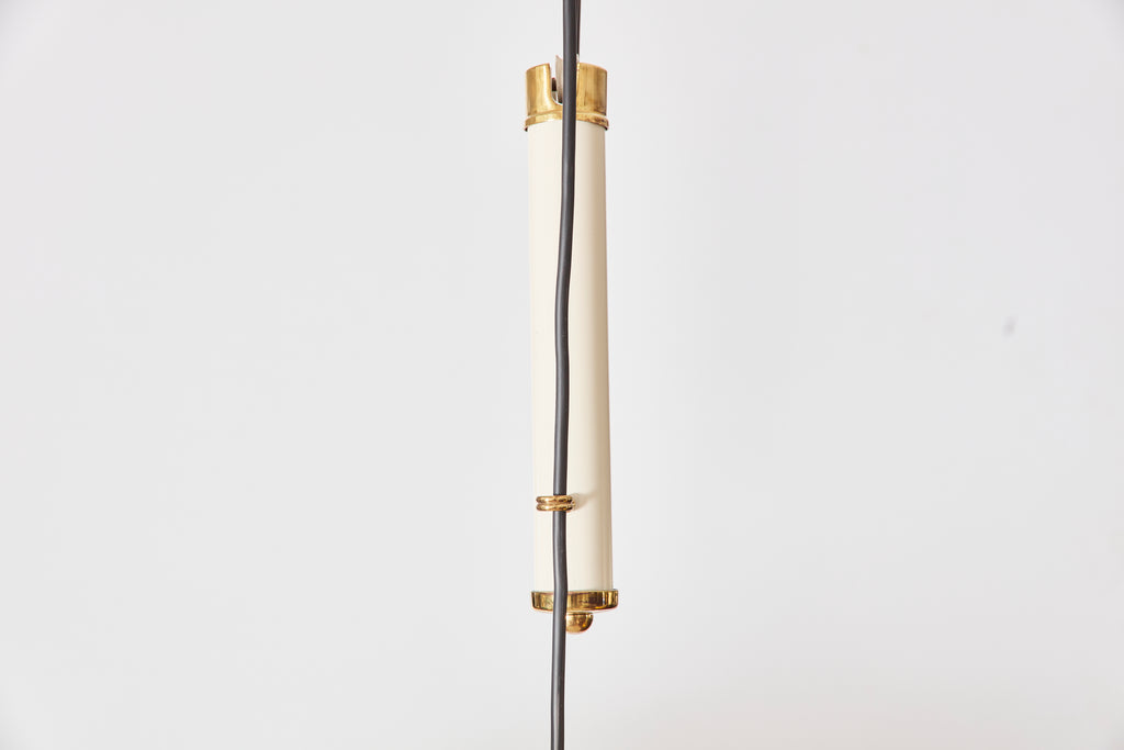 Italian Enameled Counterbalance Pendant