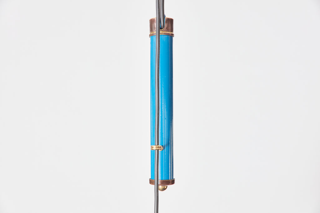 Italian Enameled Counterbalance Pendant