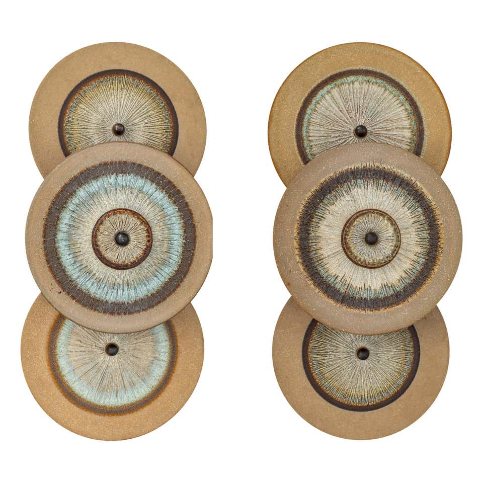 1960's Danish Ceramic Sconces