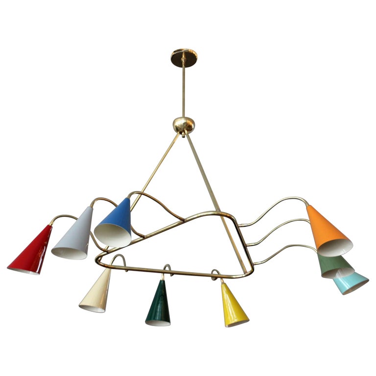 Stilnovo Style Triangular Pendant