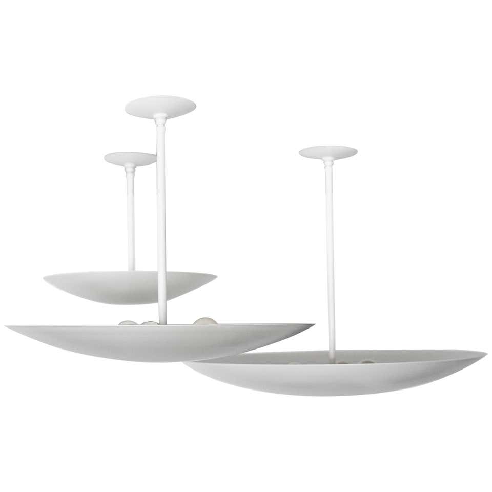 White Dome Ceiling Pendant