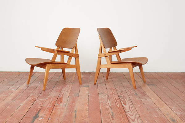 HENRI LANCEL Chairs - Cité University D' Antony