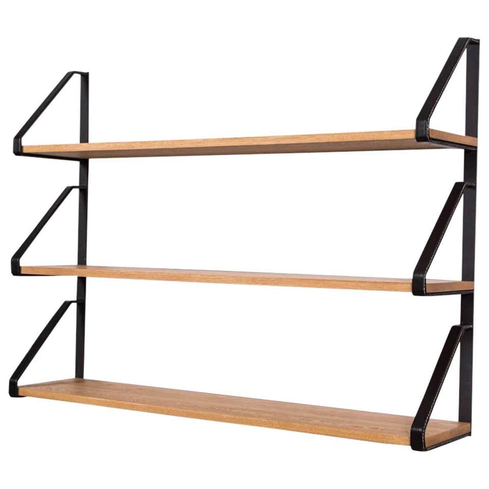 Jacques Adnet Style Bookshelf