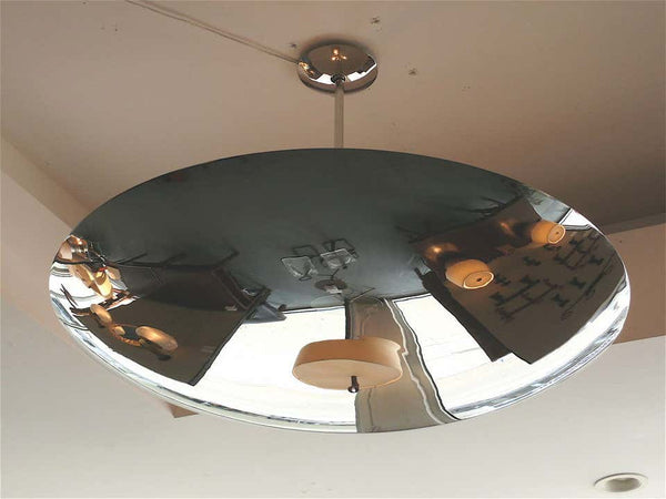 Nickel Dome Ceiling Pendant