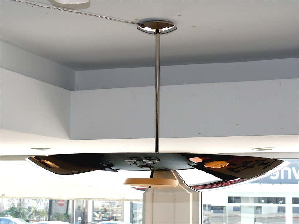 Nickel Dome Ceiling Pendant