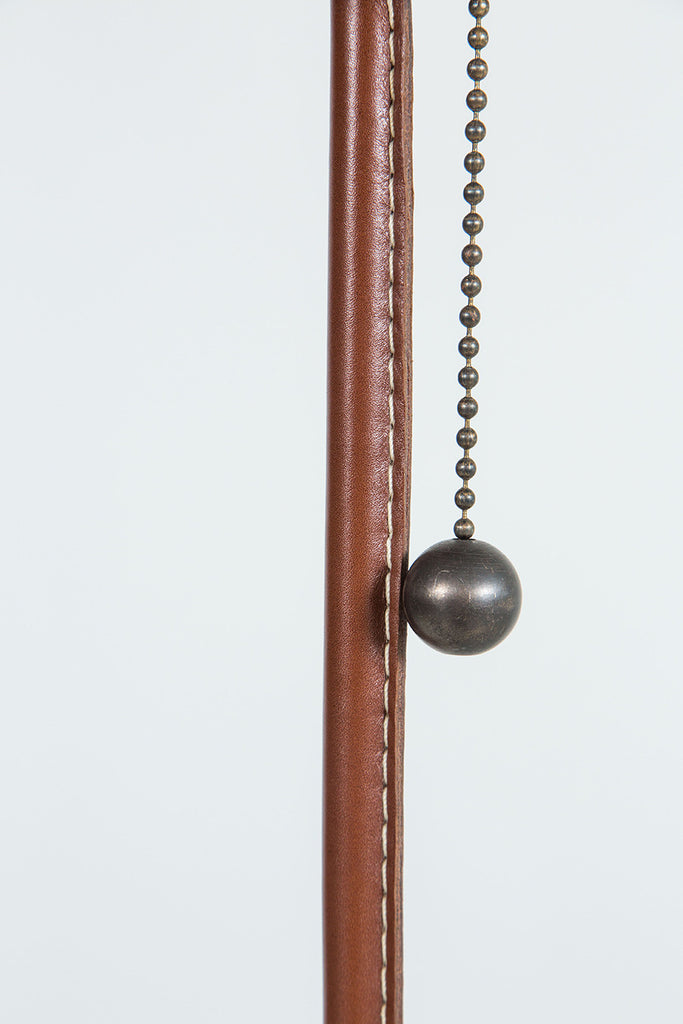 Wilshire Leather Floor Lamp