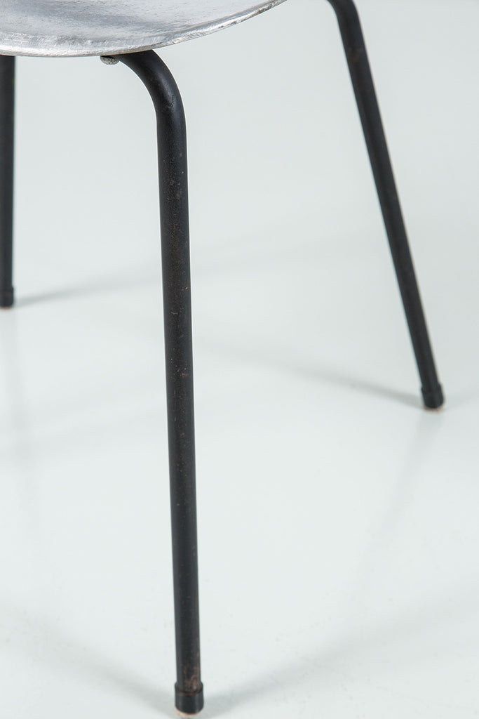 "Tonneau" Cast Aluminum Chair by Pierre Guariche