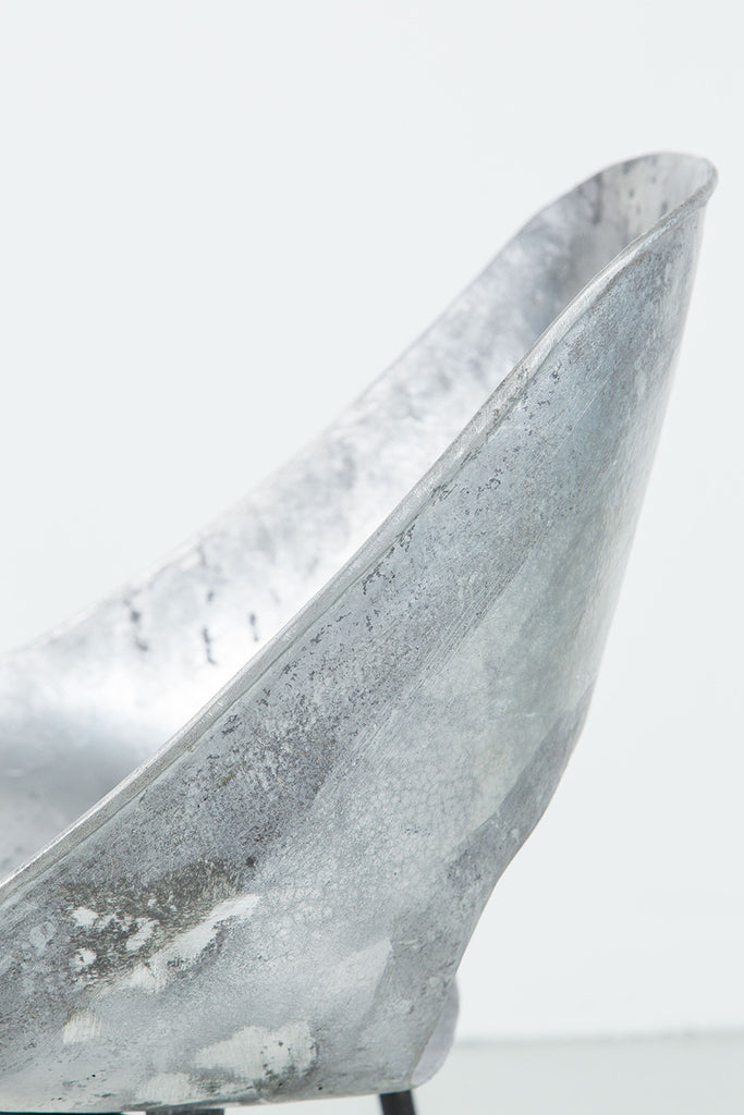 "Tonneau" Cast Aluminum Chair by Pierre Guariche