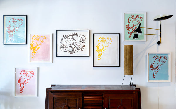 Jean Negulesco Continuous Line Drawing