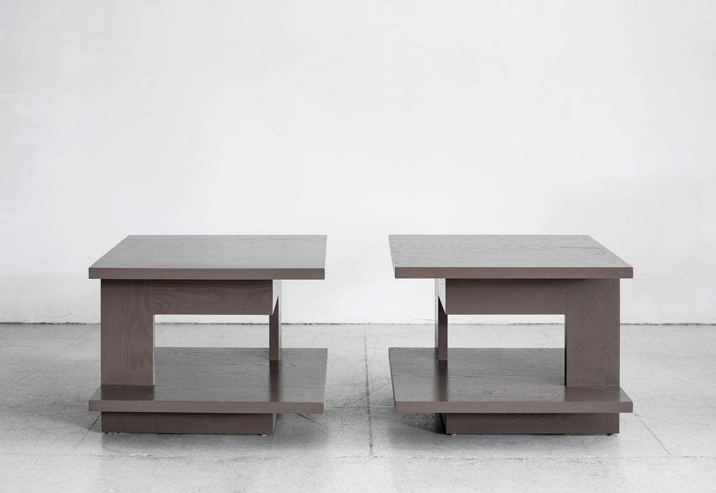 Fairfax Side Tables - Smoke Grey
