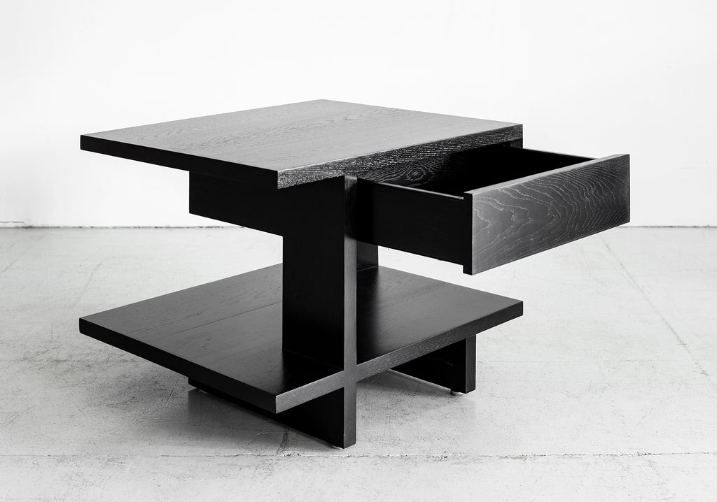 Fairfax Side Tables - Ebony Oak