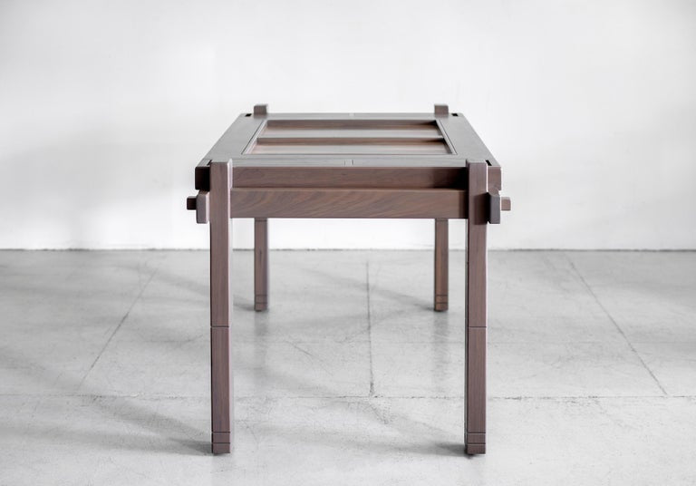 Walnut Backgammon Table