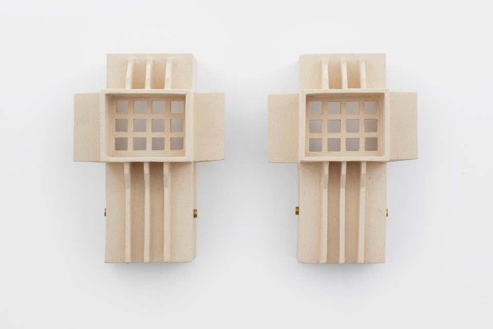 French Plaster Sconces