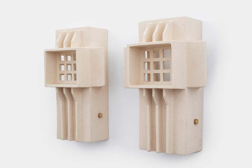 French Plaster Sconces