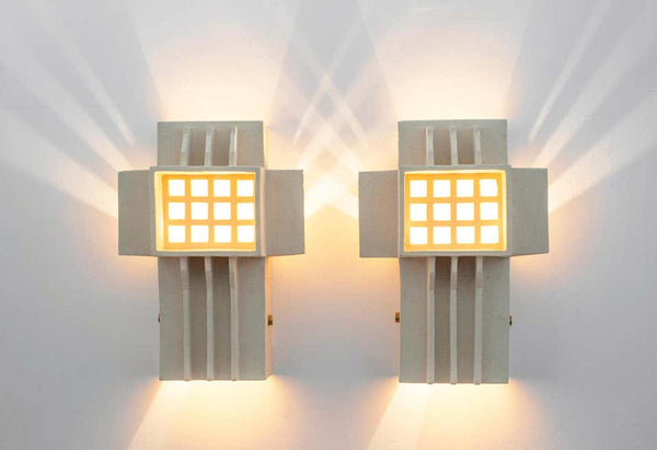 French Plaster Sconces