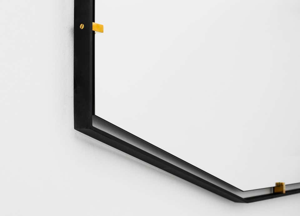 Trousdale Elongated Octagonal Floating Mirror