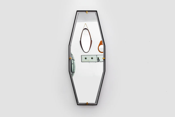 Trousdale Elongated Octagonal Floating Mirror