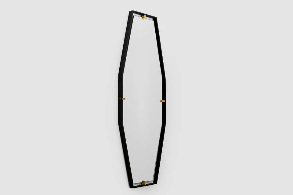 Trousdale Elongated Octagonal Floating Mirror