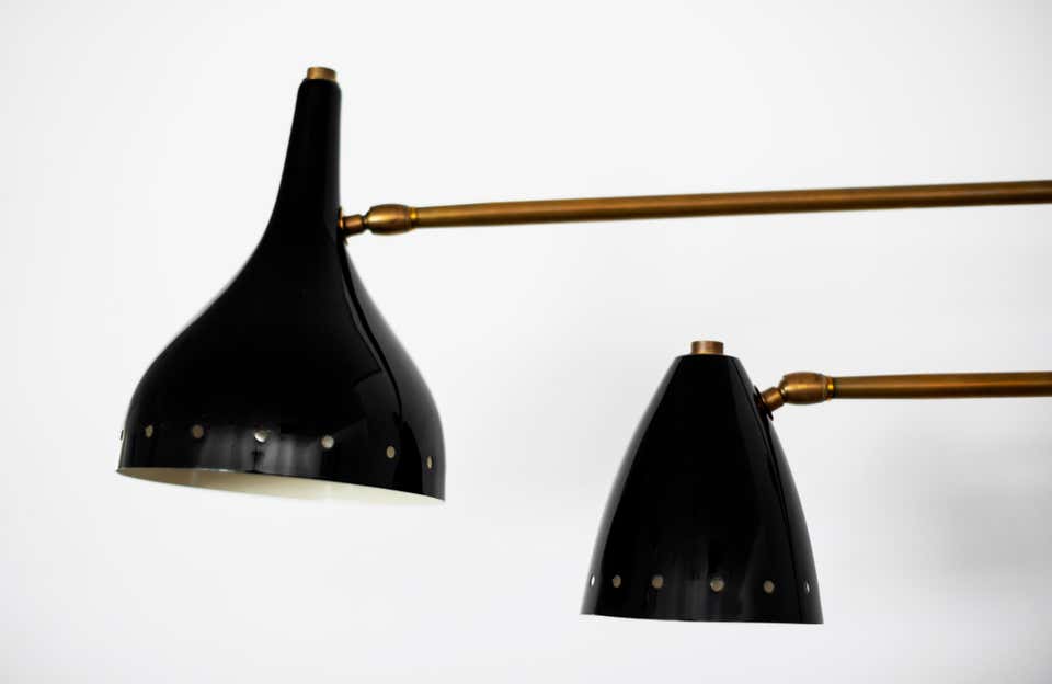 Articulating Italian Two Arm Sconce
