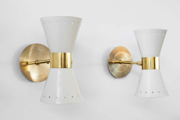 Petite Stilnovo Style Sconces