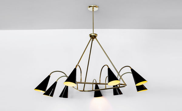 Stilnovo Style Triangular Pendant