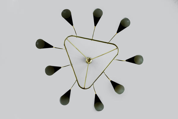 Stilnovo Style Triangular Pendant