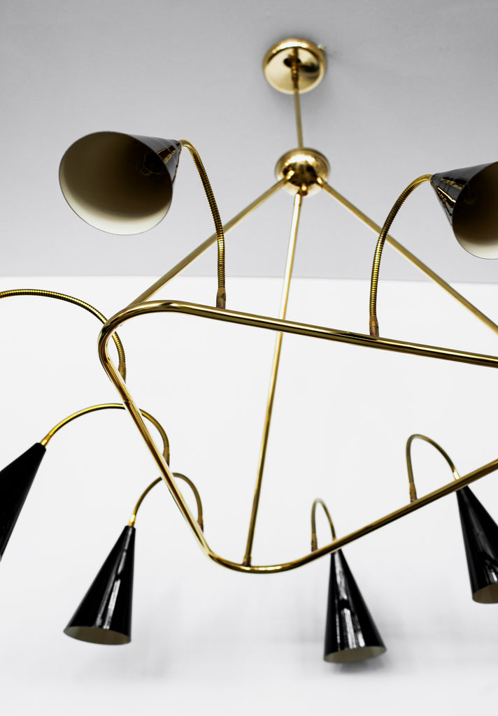 Stilnovo Style Triangular Pendant