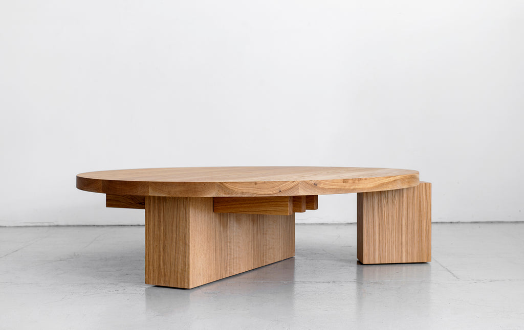 Cubist Round Coffee Table