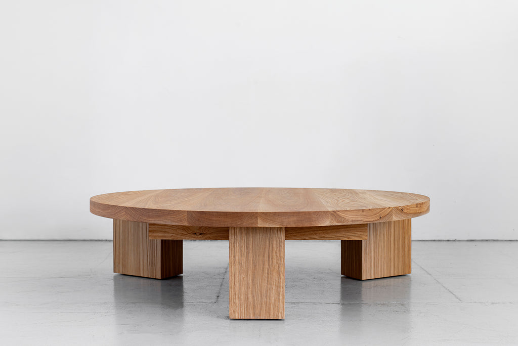 Cubist Round Coffee Table