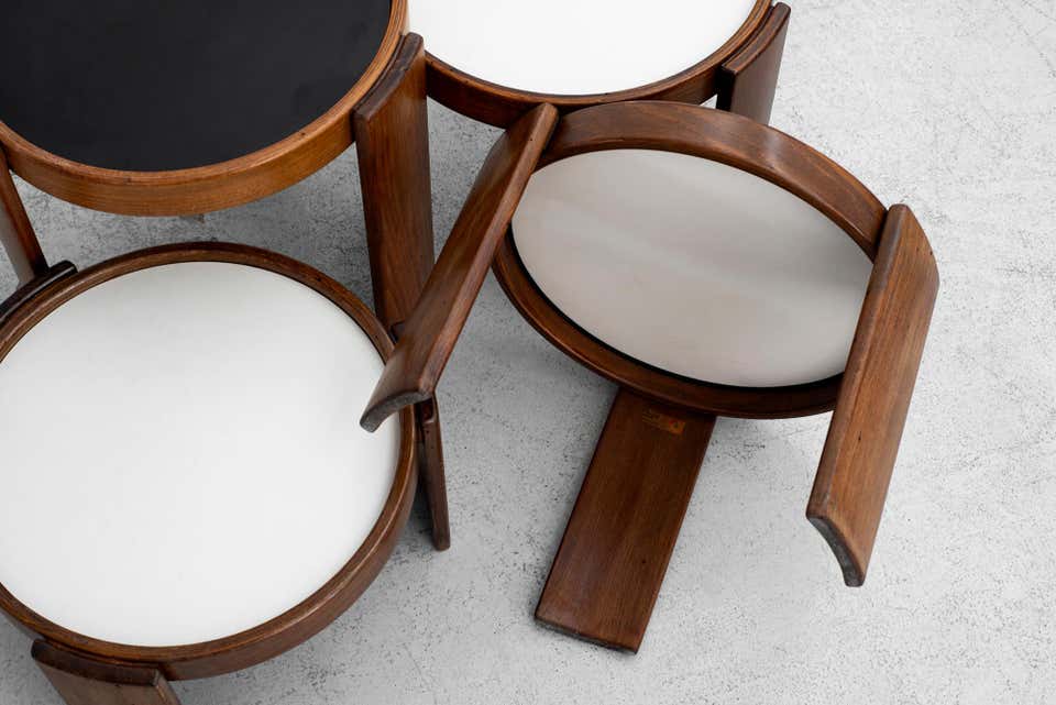 Gianfranco Frattini for Cassina Nesting Tables