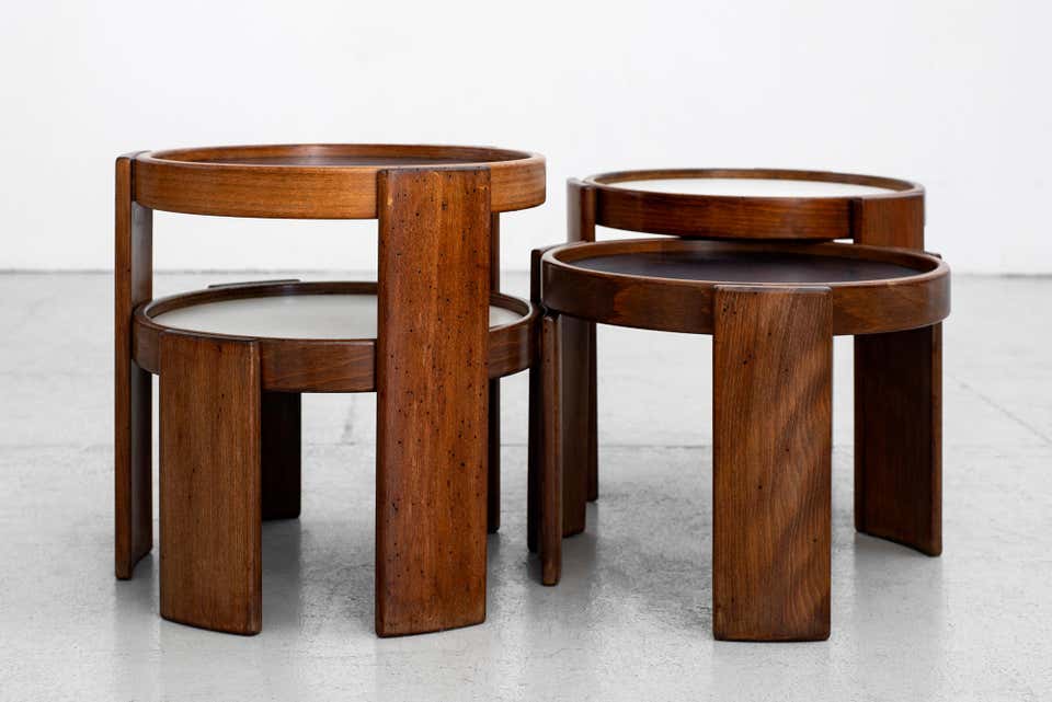Gianfranco Frattini for Cassina Nesting Tables
