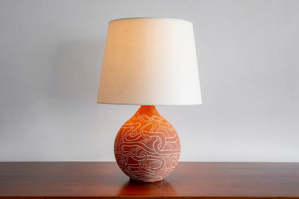 “Untitled #2 “Ceramic Lamp - David Netto Collection By Jennifer Nocon