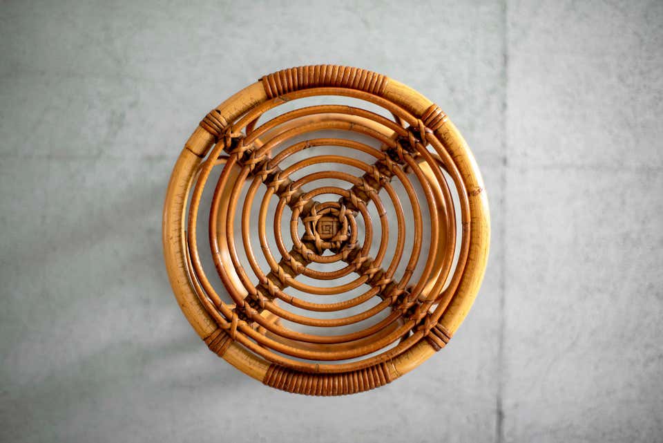 Italian Bamboo Stool