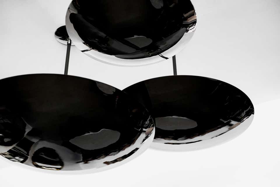 Black Nickel Dome Ceiling Pendant