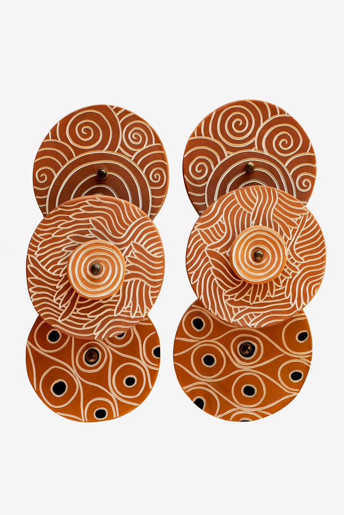 Ceramic Sconces by Jennifer Nocon