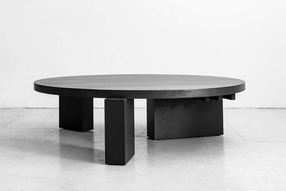 Cubist Round Coffee Table