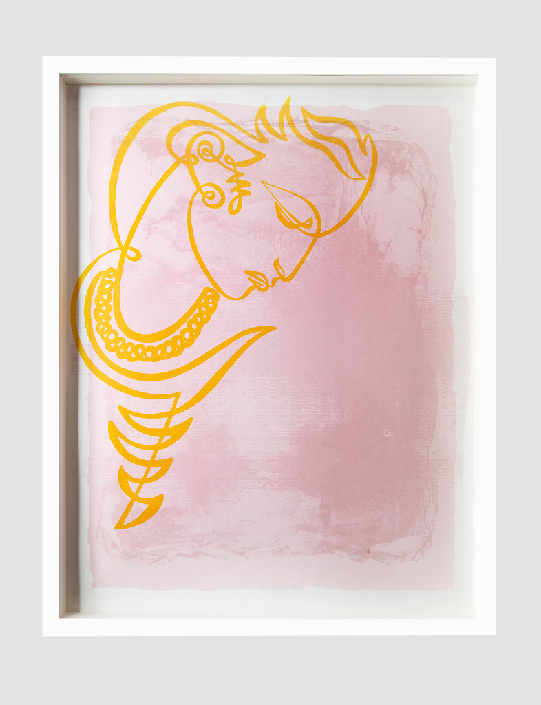 Jean Negulesco Continuous Line Drawing