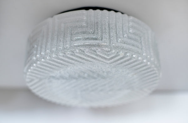 Frosted Austrian Flush Mount